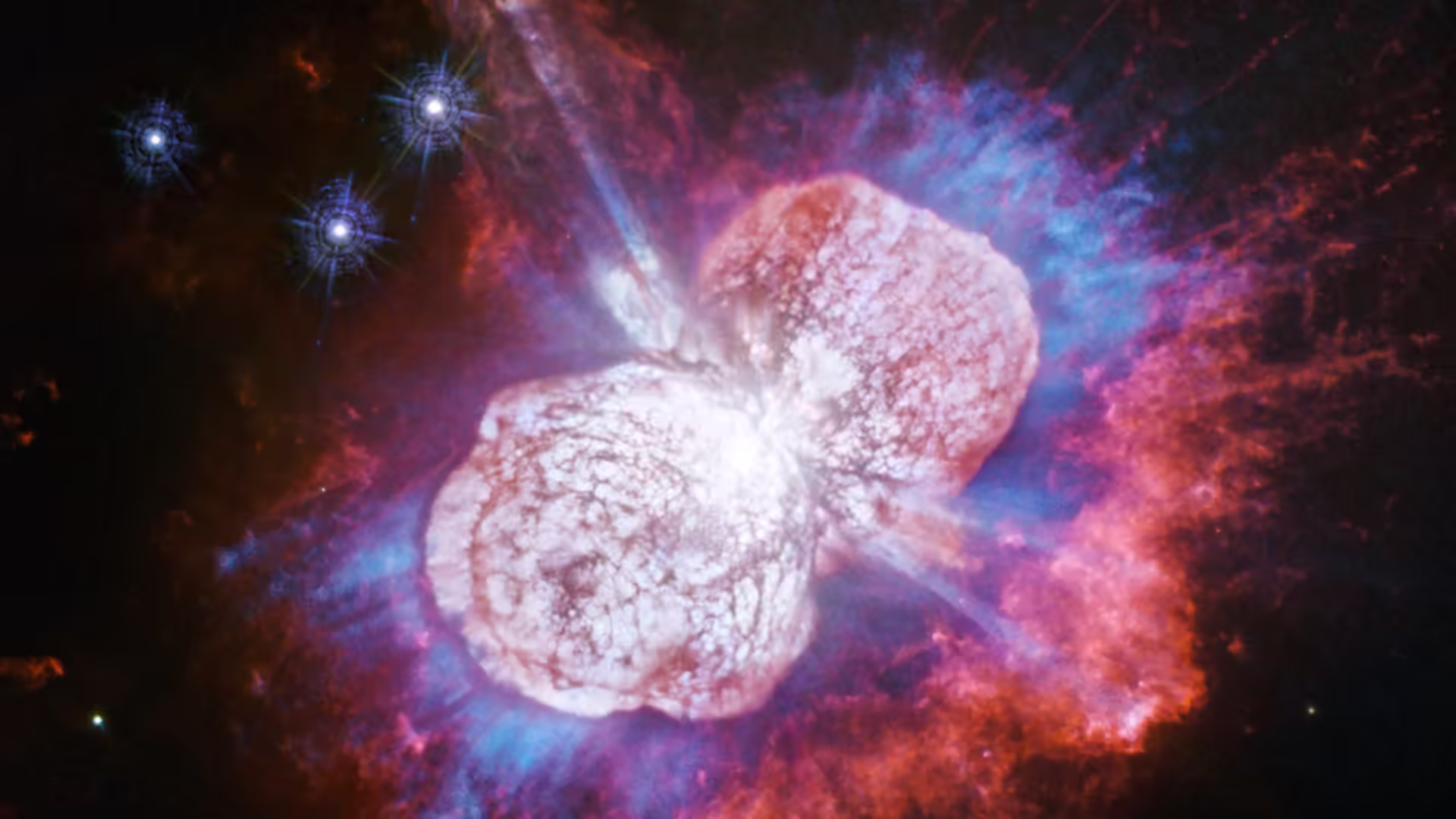 Eta Carinae - Credit: NASA, ESA, N. Smith (University of Arizona) and J. Morse (BoldlyGo Institute)
